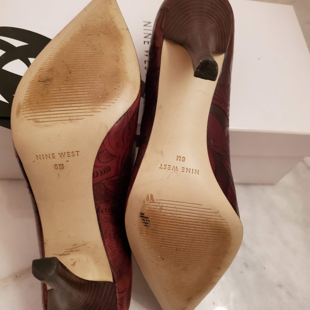 EUC Nine West Freda Heels - Picture 8 of 8